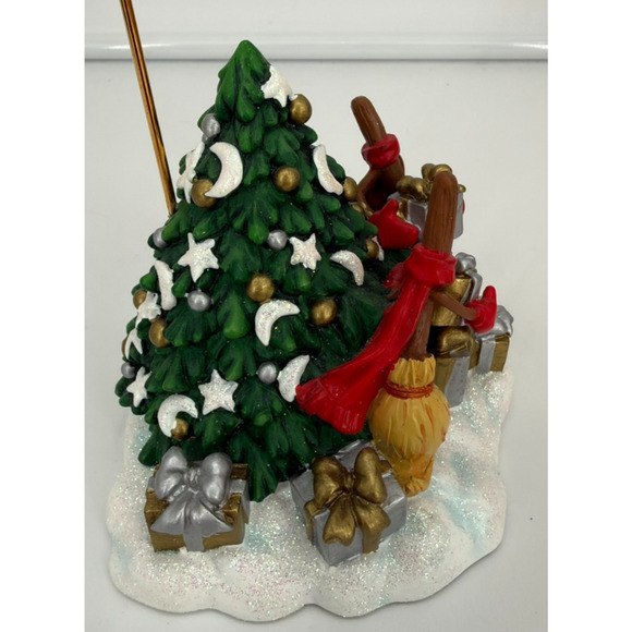 Fantasia Magic Brooms & Christmas Tree Ornament Weighted Display Stand - Picture 3 of 7